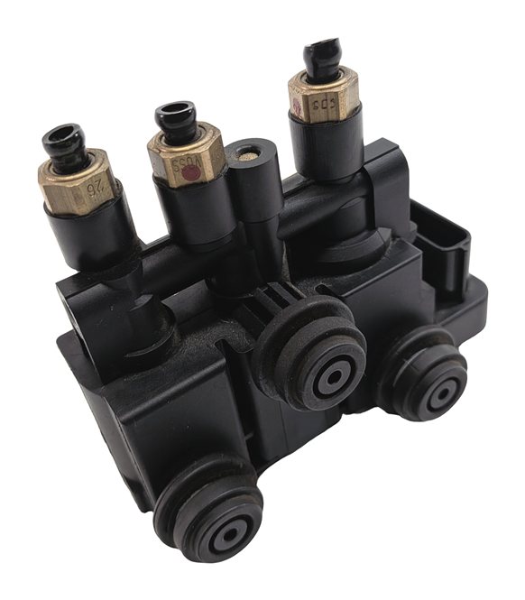 Thumbnail 3: 2015 RANGE ROVER SPORT (L494) FRONT AIR SUSPENSION CONTROL VALVE BLOCK