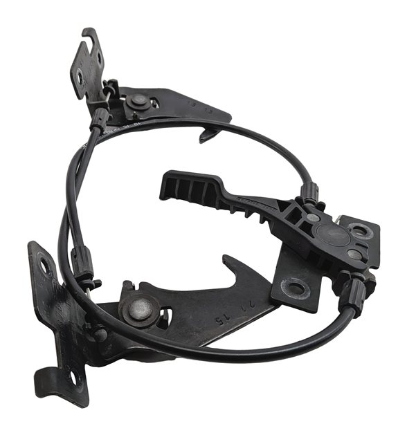 Thumbnail 3: 2015 RANGE ROVER SPORT (L494) FRONT HOOD SAFETY HOOK RELEASE HANDLE LATCH SET/3