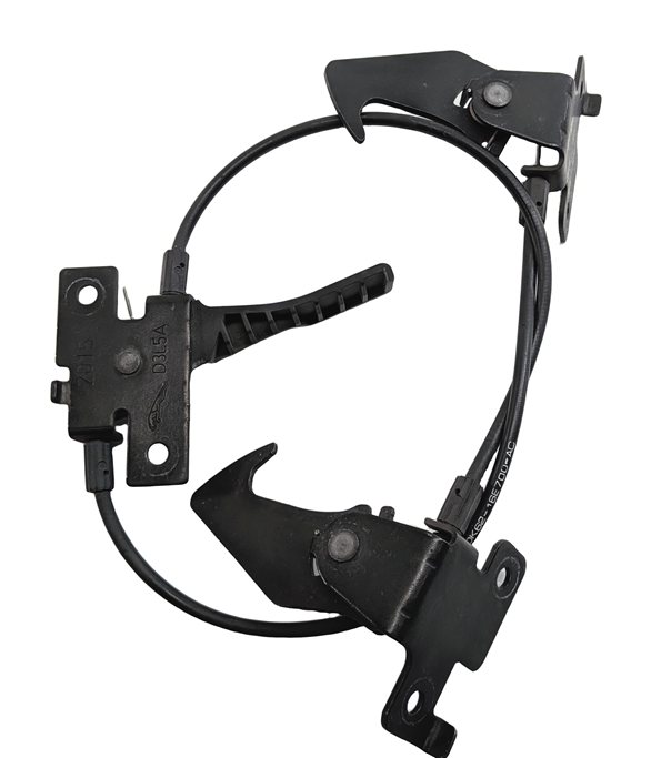 Thumbnail 6: 2015 RANGE ROVER SPORT (L494) FRONT HOOD SAFETY HOOK RELEASE HANDLE LATCH SET/3