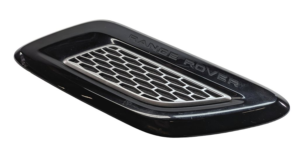 2015 RANGE ROVER SPORT (L494) FRONT RIGHT PASSENGER FENDER TRIM GRILLE (BLACK)