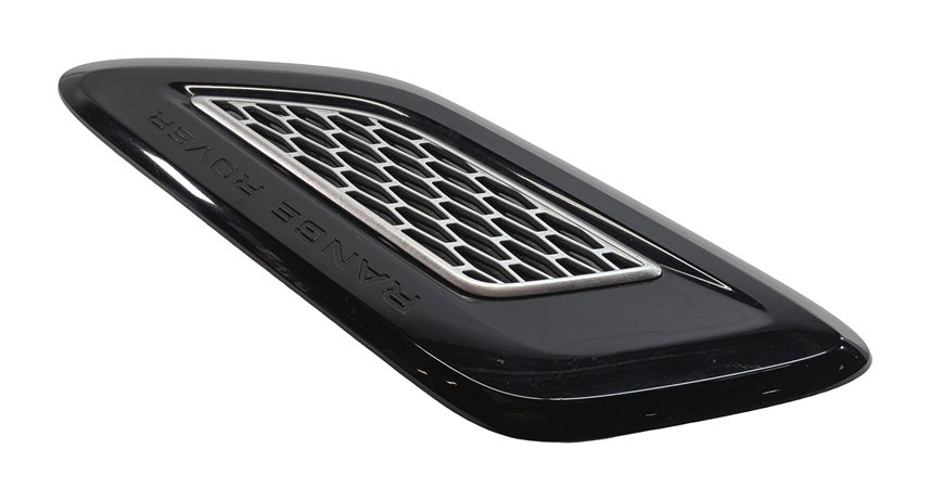 Thumbnail 4: 2015 RANGE ROVER SPORT (L494) FRONT RIGHT PASSENGER FENDER TRIM GRILLE (BLACK)