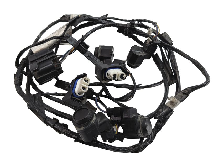 Thumbnail 2: 2015 ROVER SPORT (L494) FRONT PARK ASSIST PDC DISTANCE CONTROL WIRE SENSOR SET/4