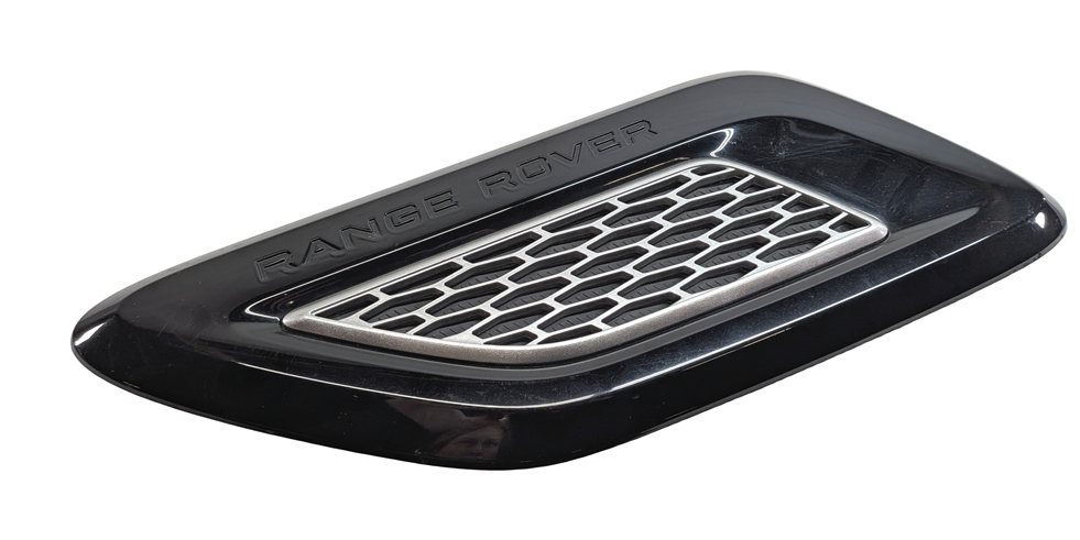 2015 RANGE ROVER SPORT (L494) FRONT LEFT DRIVER UPPER FENDER TRIM GRILLE (BLACK)