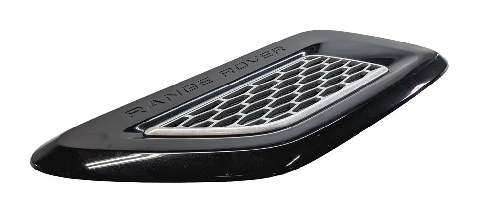 Thumbnail 2: 2015 RANGE ROVER SPORT (L494) FRONT LEFT DRIVER UPPER FENDER TRIM GRILLE (BLACK)