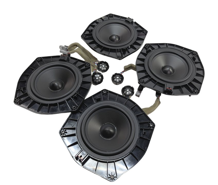 2015 RANGE ROVER SPORT (L494) RADIO STEREO AUDIO SOUND SYSTEM SPEAKER SET/8