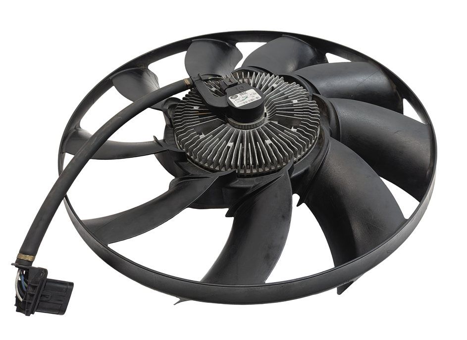 Thumbnail 3: 13-16 RANGE ROVER SPORT (L405 L494) CONDENSER ELECTRIC COOLING FAN w/ CLUTCH