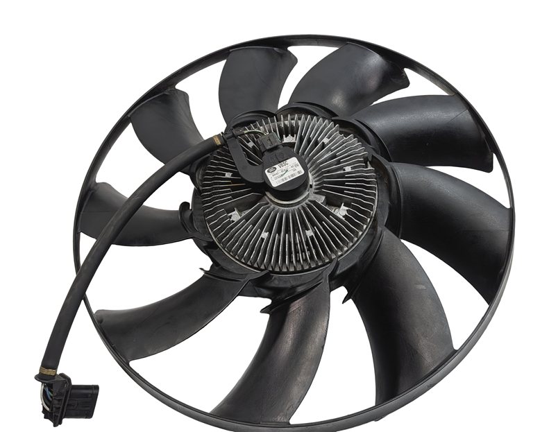 Thumbnail 4: 13-16 RANGE ROVER SPORT (L405 L494) CONDENSER ELECTRIC COOLING FAN w/ CLUTCH