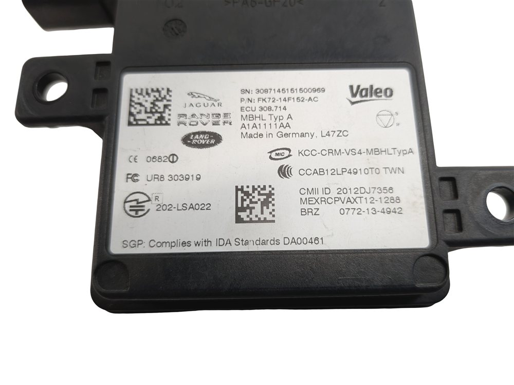 Thumbnail 6: 15-17 RANGE ROVER SPORT EVOQUE (L494 L538) REAR BLIND SPOT RADAR SENSOR MODULE