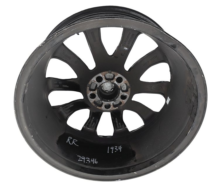 Thumbnail 2: 2014-2017 RANGE ROVER SPORT L494 20x8.5 ALLOY 5 V-SPOKE WHEEL RIM SET/4 (BLACK)