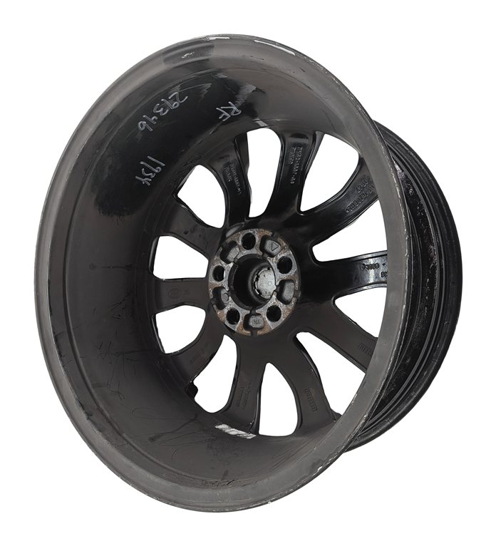 Thumbnail 7: 2014-2017 RANGE ROVER SPORT L494 20x8.5 ALLOY 5 V-SPOKE WHEEL RIM SET/4 (BLACK)