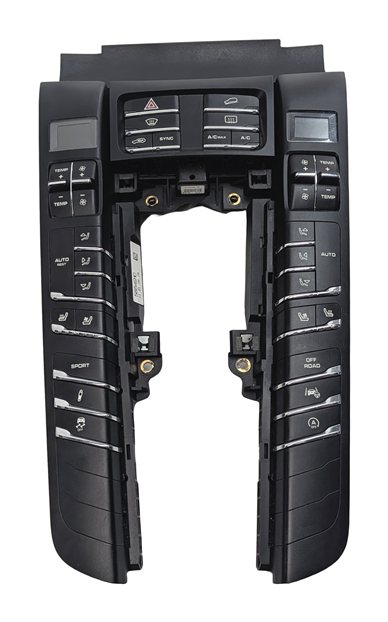 Thumbnail 2: 2015 PORSCHE MACAN (95B) FRONT CENTER HEAT AC CLIMATE CONTROL PANEL SWITCH