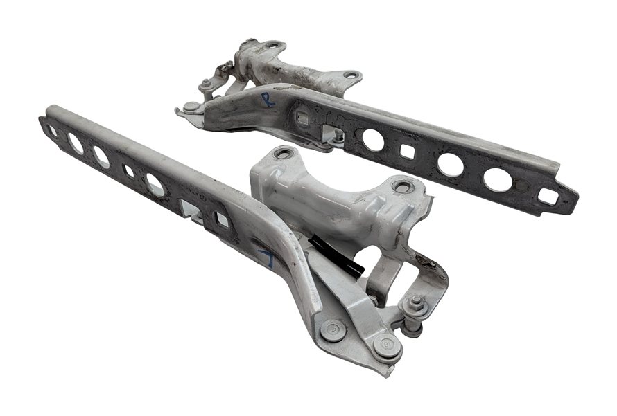 2015-2024 PORSCHE MACAN (95B) FRONT LEFT & RIGHT HOOD HINGE SET-2 (White)