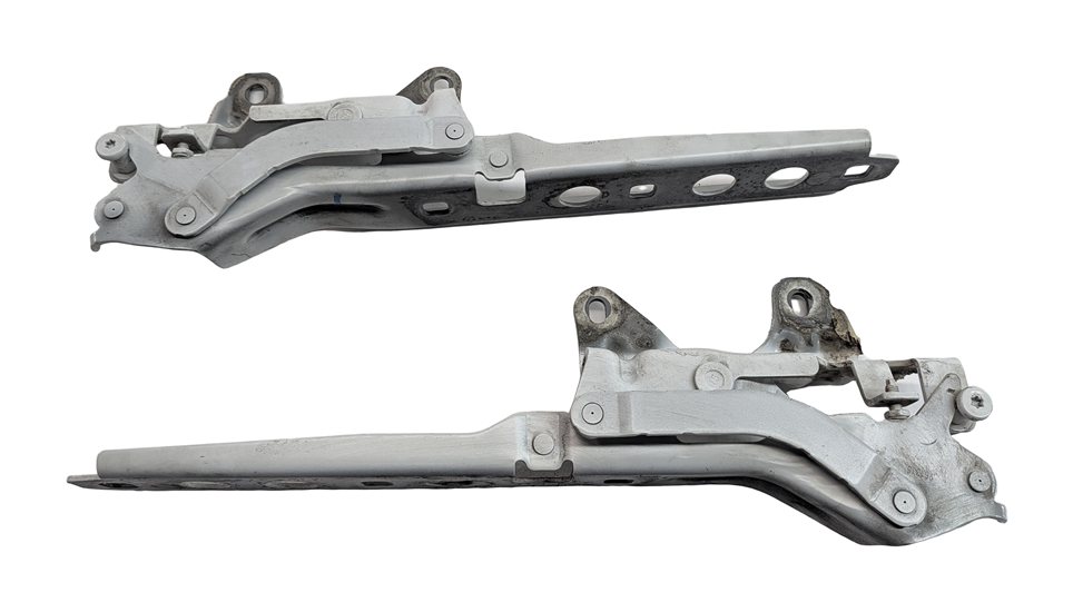 Thumbnail 7: 2015-2024 PORSCHE MACAN (95B) FRONT LEFT & RIGHT HOOD HINGE SET-2 (White)