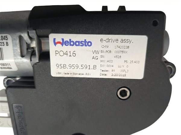 Thumbnail 9: 2015 PORSCHE MACAN (95B) SUNROOF MOONROOF MOTOR DRIVE ASSEMBLY