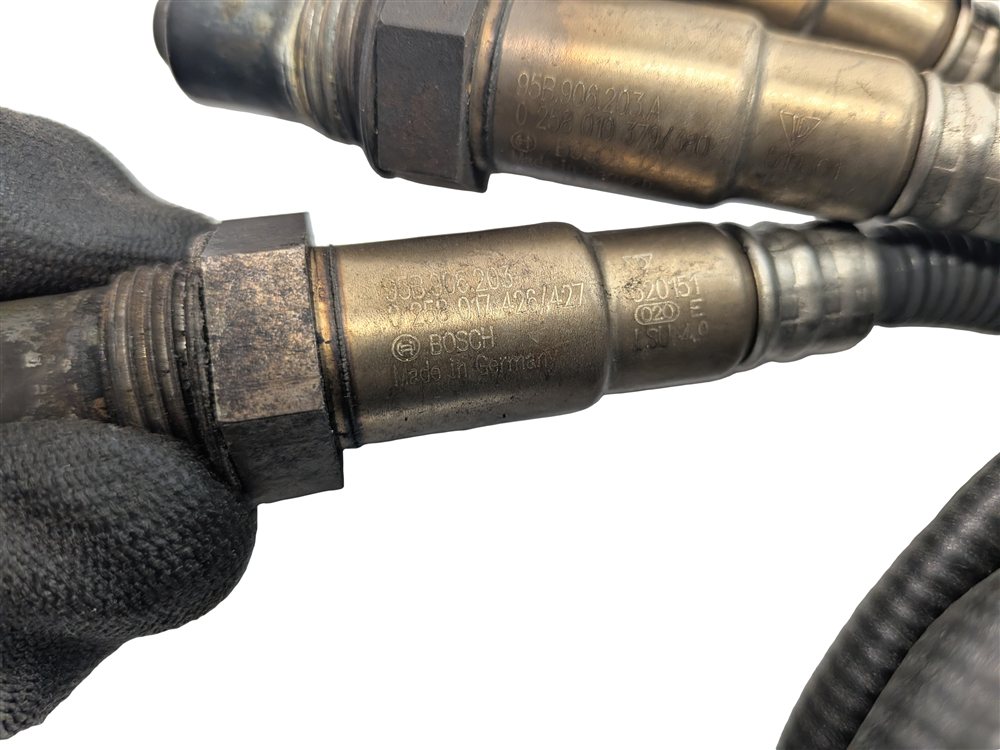Thumbnail 11: 2015 PORSCHE MACAN (95B) 3.6L TURBO (MCT.LA) ENGINE OXYGEN O2 PROBE SENSOR SET/4