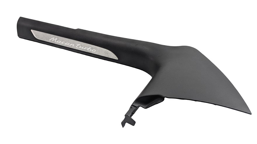 Thumbnail 2: 2015 PORSCHE MACAN (95B) FRONT RIGHT PASSENGER LOWER A PILLAR SCUFF KICK PLATE