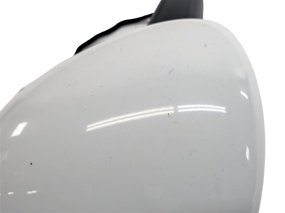 Thumbnail 13: 15-19 PORSCHE MACAN (95B) LEFT DRIVER PFOLD BLIND SPOT DOOR MIRROR (White)