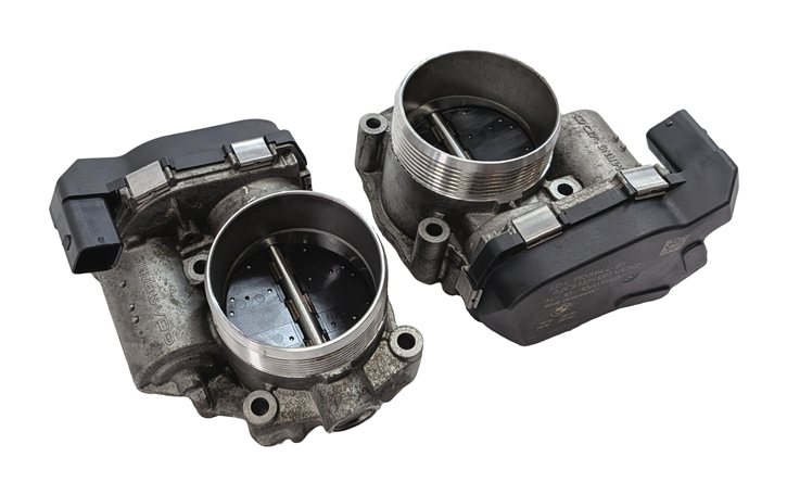 Thumbnail 3: 08-18 BMW 5 6 7 M5 M6 (E70 F01 F10 F12 F15 F16) 4.4L ENGINE THROTTLE BODY SET-2