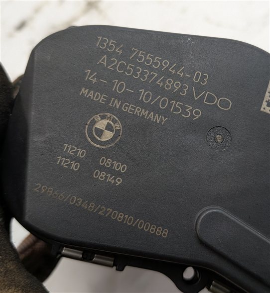 Thumbnail 6: 08-18 BMW 5 6 7 M5 M6 (E70 F01 F10 F12 F15 F16) 4.4L ENGINE THROTTLE BODY SET-2