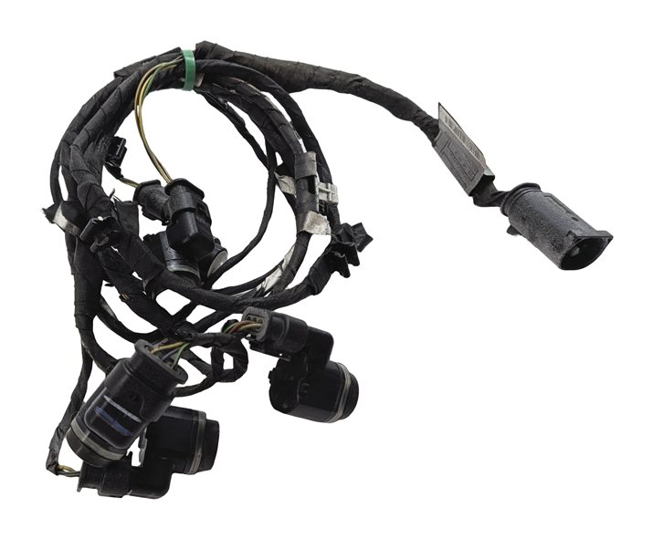 2011 BMW 750LI (F01) FRONT PARK ASSIST PDC DISTANCE CONTROL SENSOR SET/4 (White)