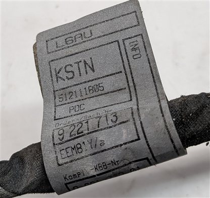 Thumbnail 12: 2011 BMW 750LI (F01) FRONT PARK ASSIST PDC DISTANCE CONTROL SENSOR SET/4 (White)