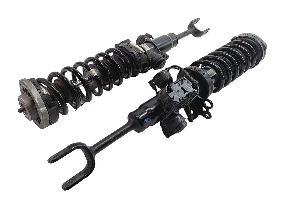 Thumbnail 3: 2011-2012 BMW ACTIVE HYBRID 7 (F04) RWD FRONT LEFT & RIGHT EDC SHOCK STRUT SET/2