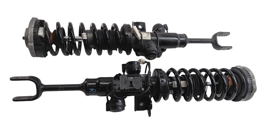 Thumbnail 4: 2011-2012 BMW ACTIVE HYBRID 7 (F04) RWD FRONT LEFT & RIGHT EDC SHOCK STRUT SET/2