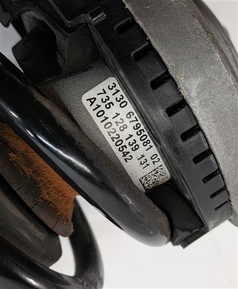 Thumbnail 5: 2011-2012 BMW ACTIVE HYBRID 7 (F04) RWD FRONT LEFT & RIGHT EDC SHOCK STRUT SET/2