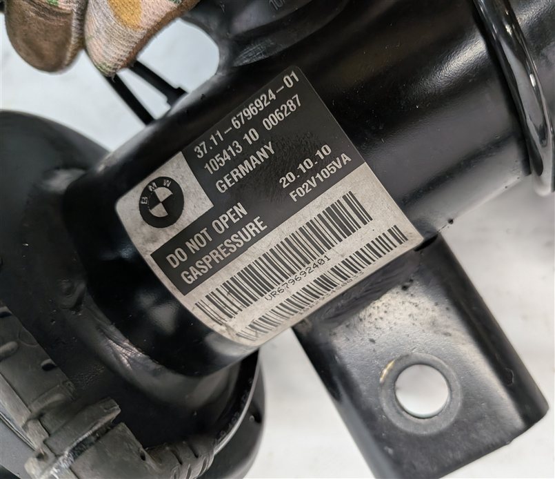 Thumbnail 7: 2011-2012 BMW ACTIVE HYBRID 7 (F04) RWD FRONT LEFT & RIGHT EDC SHOCK STRUT SET/2