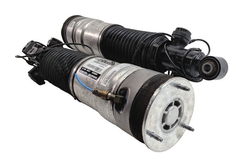 09-12 BMW 7 SERIES F02 F04 LWB REAR LEFT & RIGHT VDC EDC DAMPING AIR STRUT SET/2