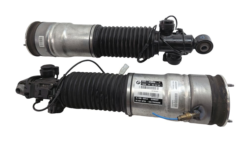Thumbnail 3: 09-12 BMW 7 SERIES F02 F04 LWB REAR LEFT & RIGHT VDC EDC DAMPING AIR STRUT SET/2