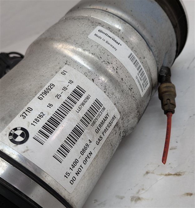 Thumbnail 7: 09-12 BMW 7 SERIES F02 F04 LWB REAR LEFT & RIGHT VDC EDC DAMPING AIR STRUT SET/2