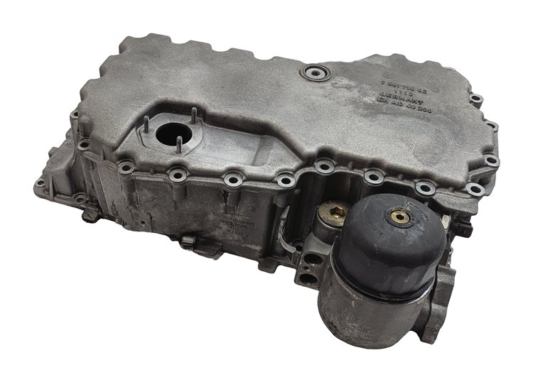 11-12  BMW ACTIVE HYBRID 7 F04 4.4L N63 TWIN TURBO UPPER & LOWER ENGINE OIL PAN