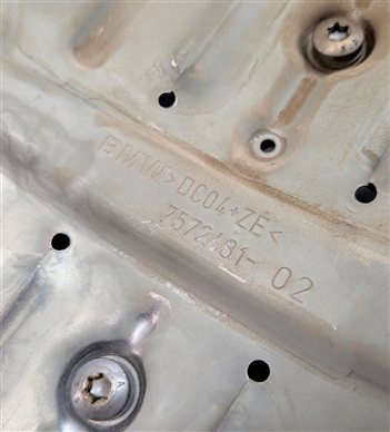 Thumbnail 10: 11-12  BMW ACTIVE HYBRID 7 F04 4.4L N63 TWIN TURBO UPPER & LOWER ENGINE OIL PAN