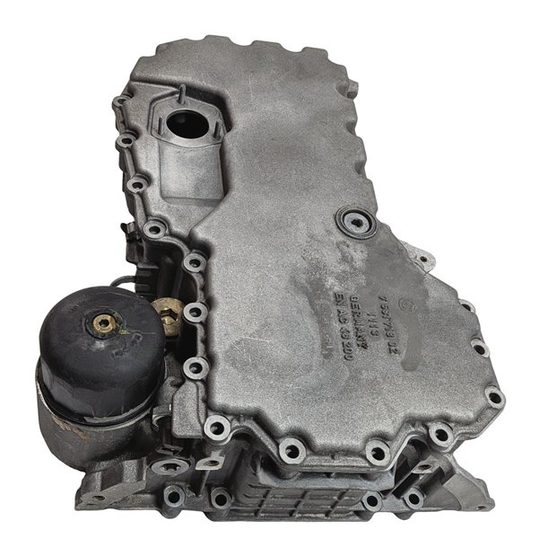 Thumbnail 3: 11-12  BMW ACTIVE HYBRID 7 F04 4.4L N63 TWIN TURBO UPPER & LOWER ENGINE OIL PAN