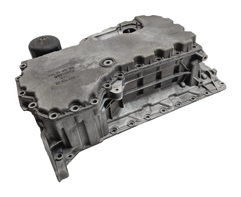 Thumbnail 5: 11-12  BMW ACTIVE HYBRID 7 F04 4.4L N63 TWIN TURBO UPPER & LOWER ENGINE OIL PAN
