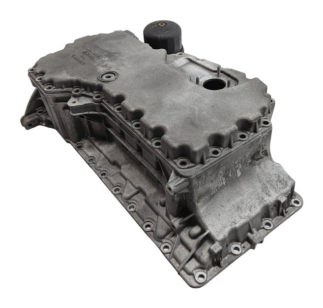 Thumbnail 6: 11-12  BMW ACTIVE HYBRID 7 F04 4.4L N63 TWIN TURBO UPPER & LOWER ENGINE OIL PAN