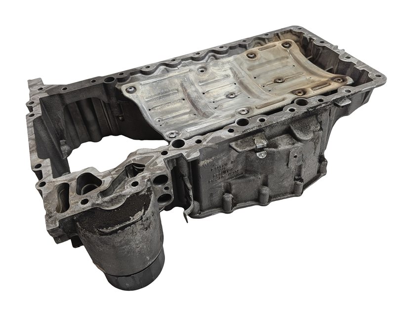 Thumbnail 7: 11-12  BMW ACTIVE HYBRID 7 F04 4.4L N63 TWIN TURBO UPPER & LOWER ENGINE OIL PAN