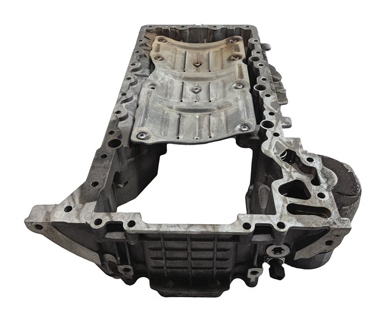 Thumbnail 8: 11-12  BMW ACTIVE HYBRID 7 F04 4.4L N63 TWIN TURBO UPPER & LOWER ENGINE OIL PAN