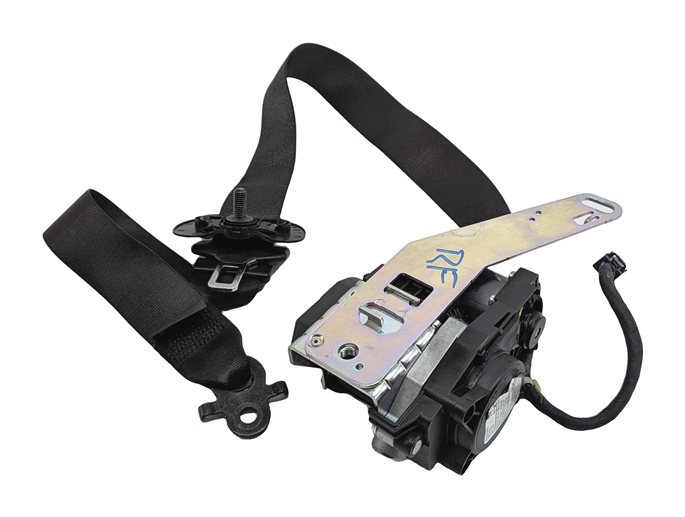 Thumbnail 4: 2009-2012 BMW 740i 750i 760i B7 (F01) RIGHT PASSENGER SEATBELT RETRACTOR(Black)