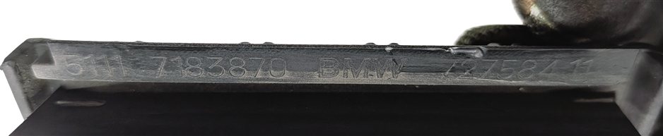 Thumbnail 7: 09-12 BMW 7 (F01 F02) FRONT LOWER LEFT RIGHT CENTER BUMPER AIR VENT GRILLE SET/3