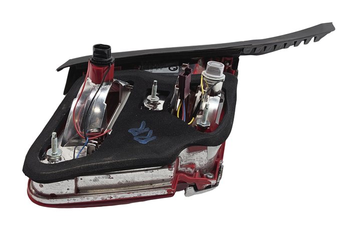 Thumbnail 6: 09-12 BMW 740i 750i 760i B7 F01 REAR RIGHT INNER TRUNK LID TAILLIGHT LIGHT LAMP