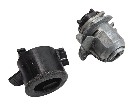 Thumbnail 5: 11-12 BMW ACTIVE HYBRID 7 4.4L N63 ENGINE DME CAS 4 IMMOBILIZER MODULE KEY SET