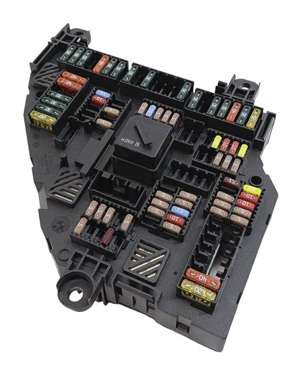Thumbnail 2: 11 BMW 5 7 SERIES F10 F04 AUTO START STOP REAR POWER DISTRIBUTION FUSE RELAY BOX