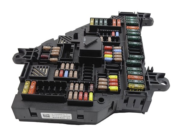 Thumbnail 3: 11 BMW 5 7 SERIES F10 F04 AUTO START STOP REAR POWER DISTRIBUTION FUSE RELAY BOX
