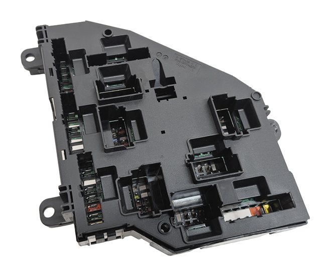 Thumbnail 5: 11 BMW 5 7 SERIES F10 F04 AUTO START STOP REAR POWER DISTRIBUTION FUSE RELAY BOX