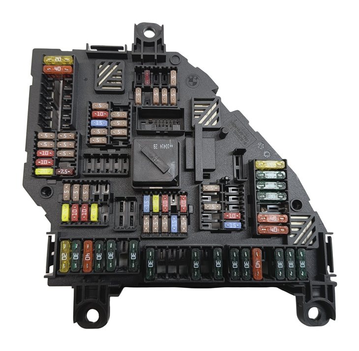 Thumbnail 6: 11 BMW 5 7 SERIES F10 F04 AUTO START STOP REAR POWER DISTRIBUTION FUSE RELAY BOX