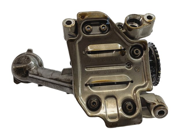 Thumbnail 7: 2011 BMW 750LI (F01) 4.4L N63 HYBRID ENGINE MOTOR OIL FLUID PUMP w/ PICK UP TUBE