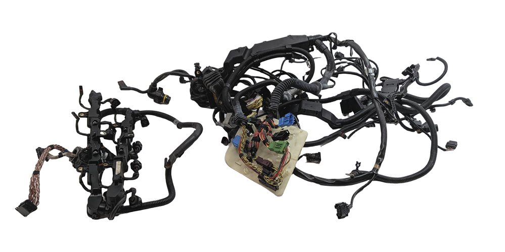 2011 BMW 750LI (F01) 4.4L N63 HYBRID ENGINE MOTOR WIRE WIRING HARNESS LOOM
