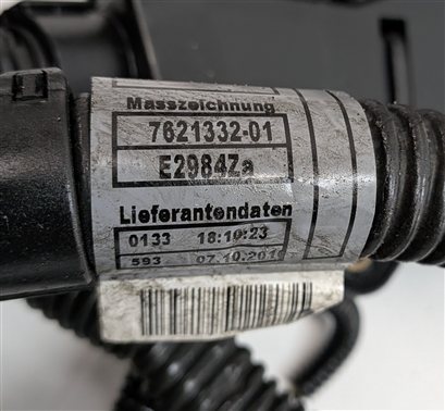 Thumbnail 15: 2011 BMW 750LI (F01) 4.4L N63 HYBRID ENGINE MOTOR WIRE WIRING HARNESS LOOM
